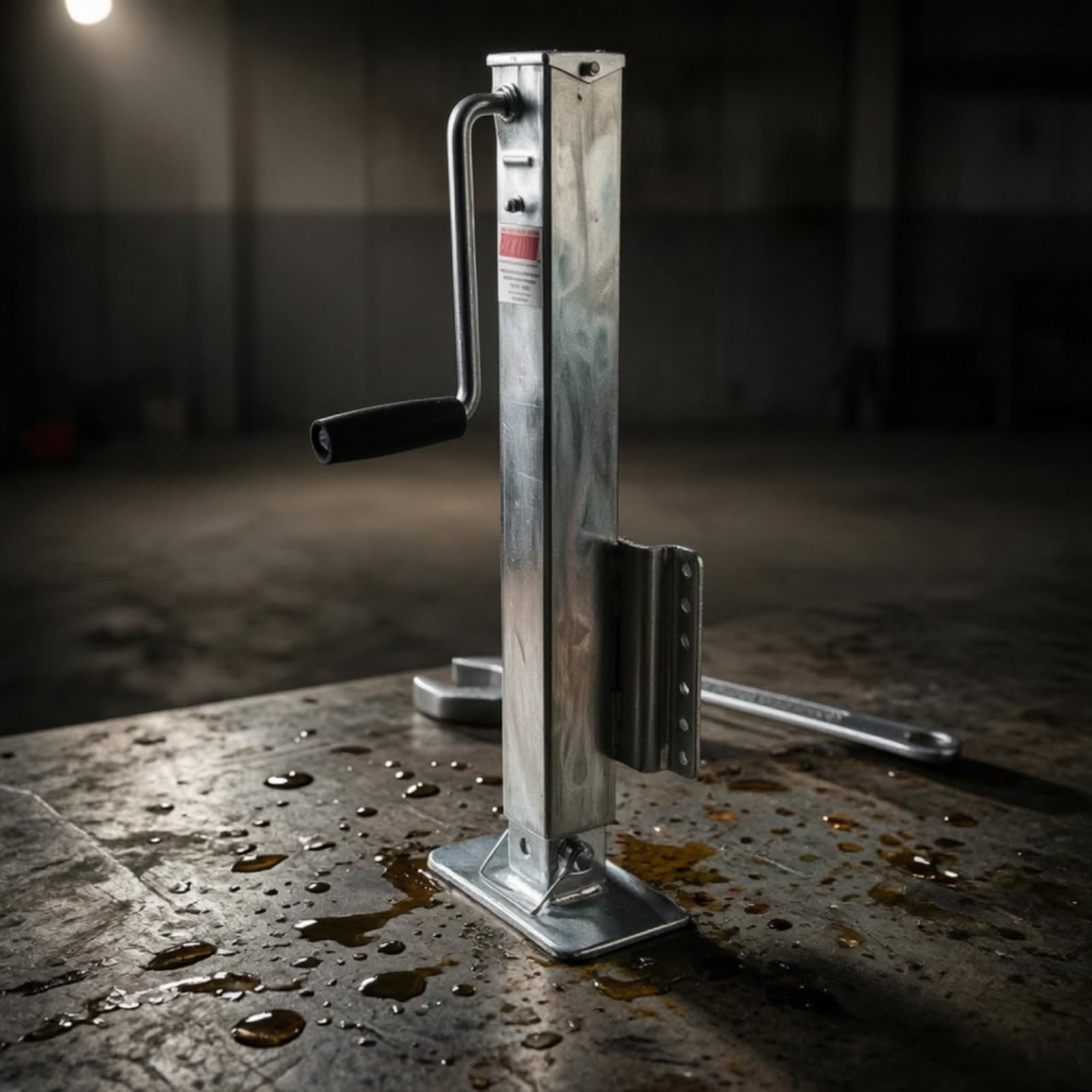 Remorque avec Manivelle Manuel Remorque Stable Quincaillerie pour Professionnels du Remorquage, Atelier
