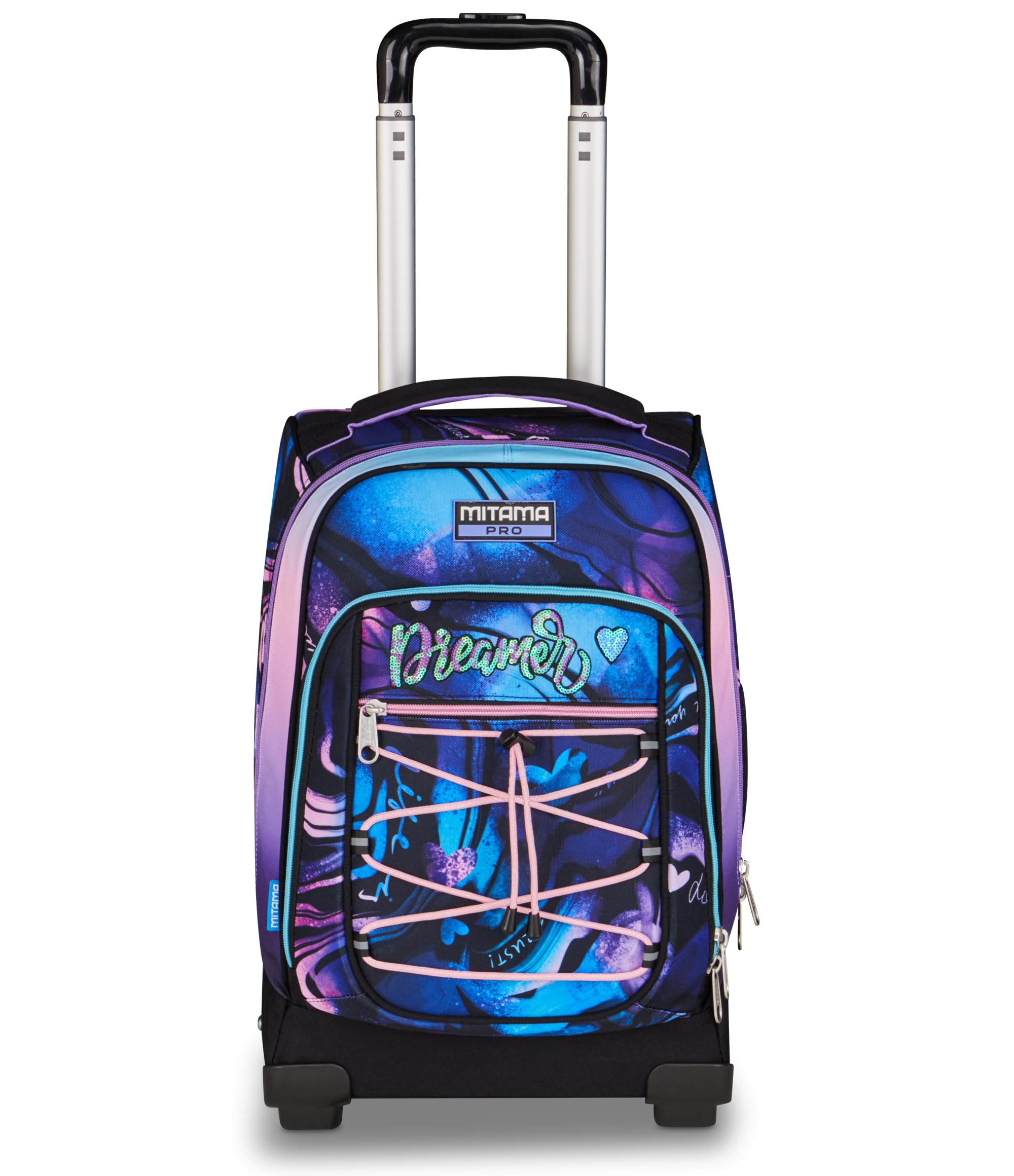 Mitama Trolley DR Scuola SHINYCREW, 34 Lt, Viola, Uso zaino, Tasca con organizer, Bambina, Scuola elementare e media, Viaggi e tempo libero