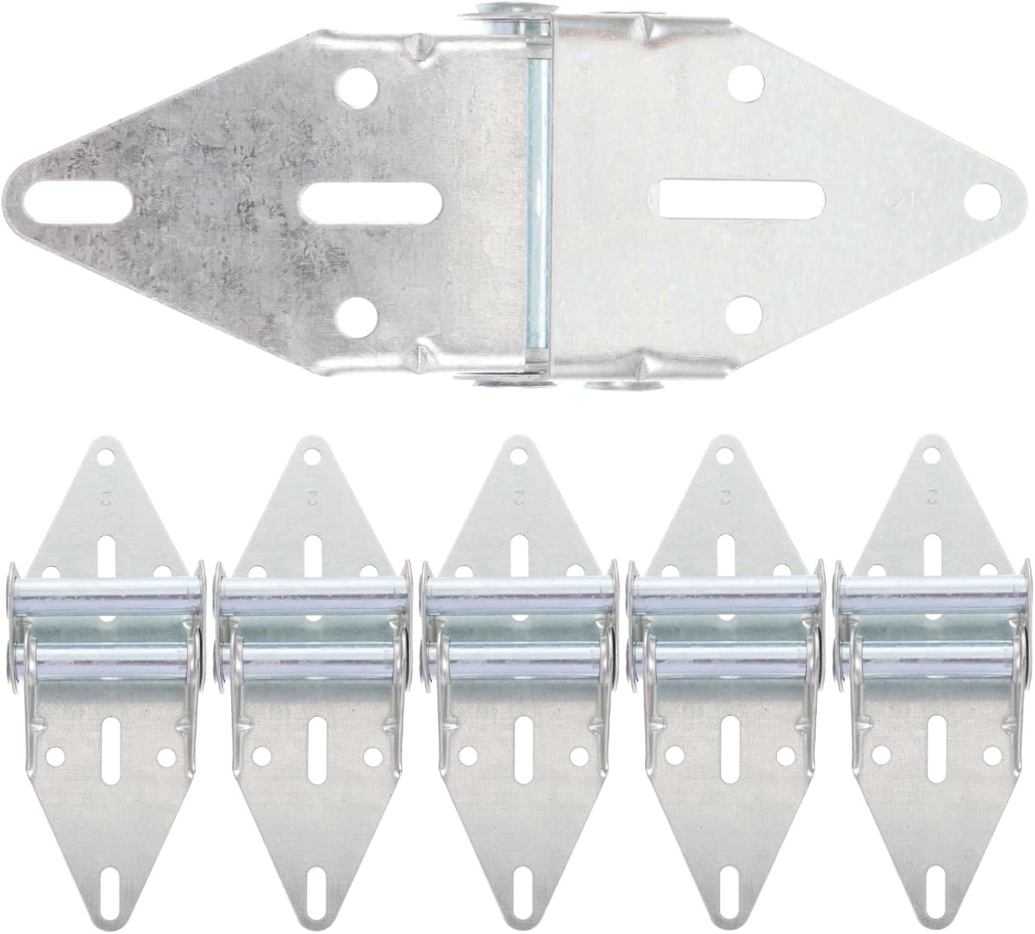Balacoo 6pcs Heavy Duty Garage Door Hinges for Residential Light Commercial Use Replacement Hinges for Durable Reliable Performance for Garage Door Parts