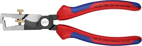 KNIPEX Herramientas, 13 62 180 StriX Aislamiento Strippers Cable Tijeras Alicates de Corte, 7.25 Pulgadas disponible en Yaxa Colombia