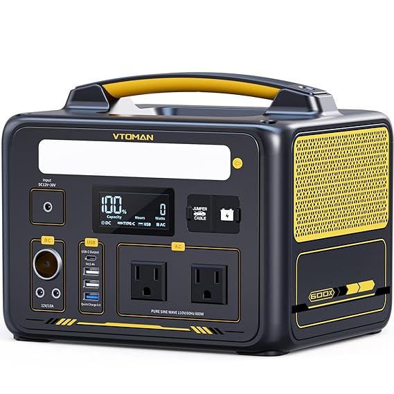 VTOMAN Jump 600X Portable Power Station 600W