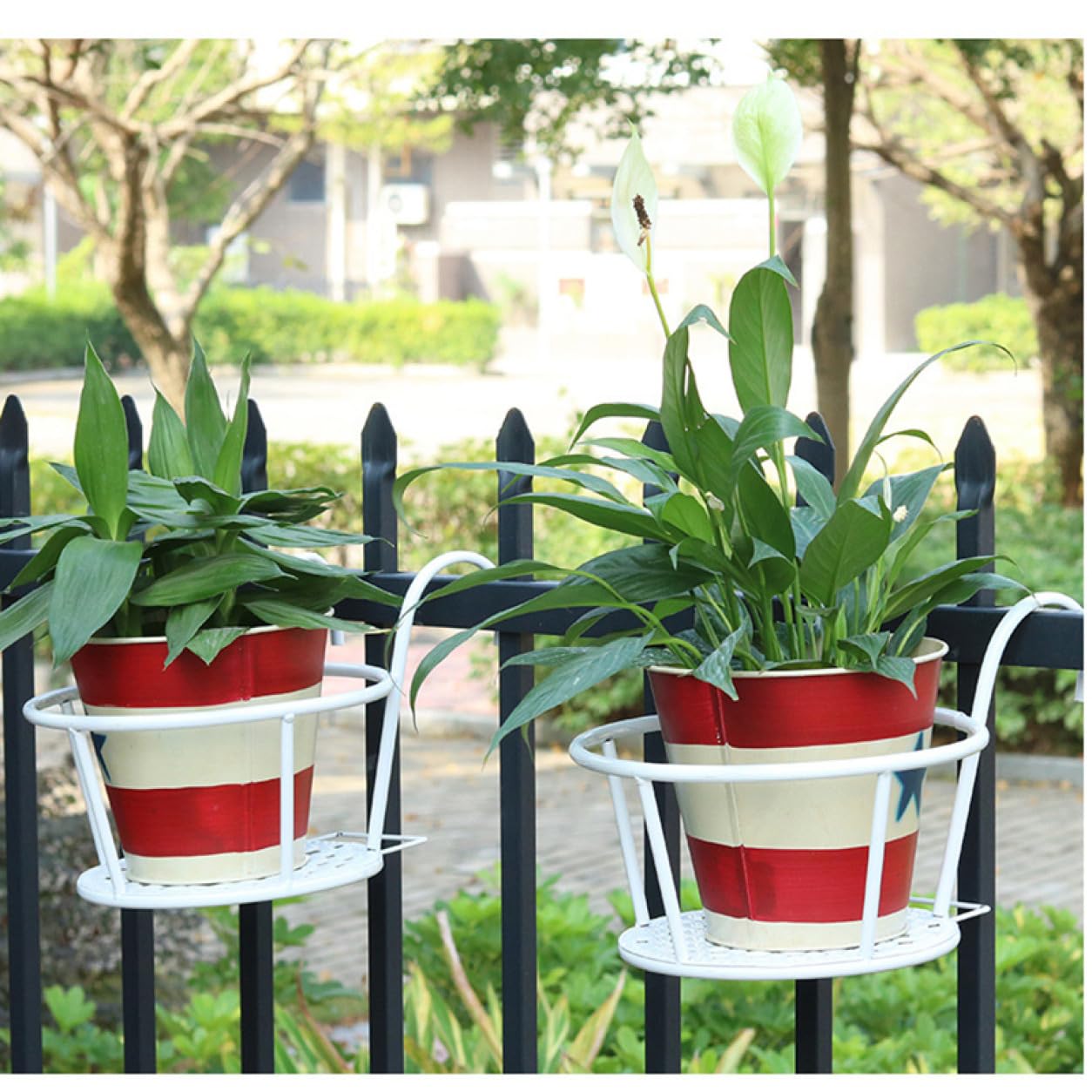 Amazon.co.jp: [GZGZ] フラワースタンド 壁掛け プランター 植木鉢