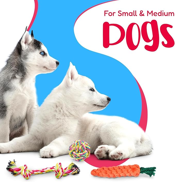 LosFong 18 Pack Juguetes para Perros Pequeños Mordibles y Sonoros miniatura 7