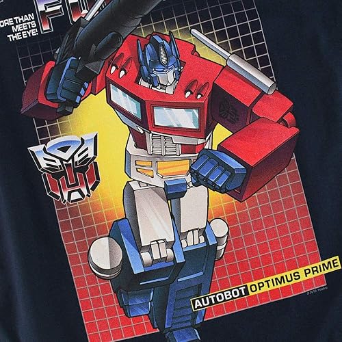 Miniatura 3 de Camiseta y pegatinas Transformers Optimus Prime, Optimus Prime, Azul marino
