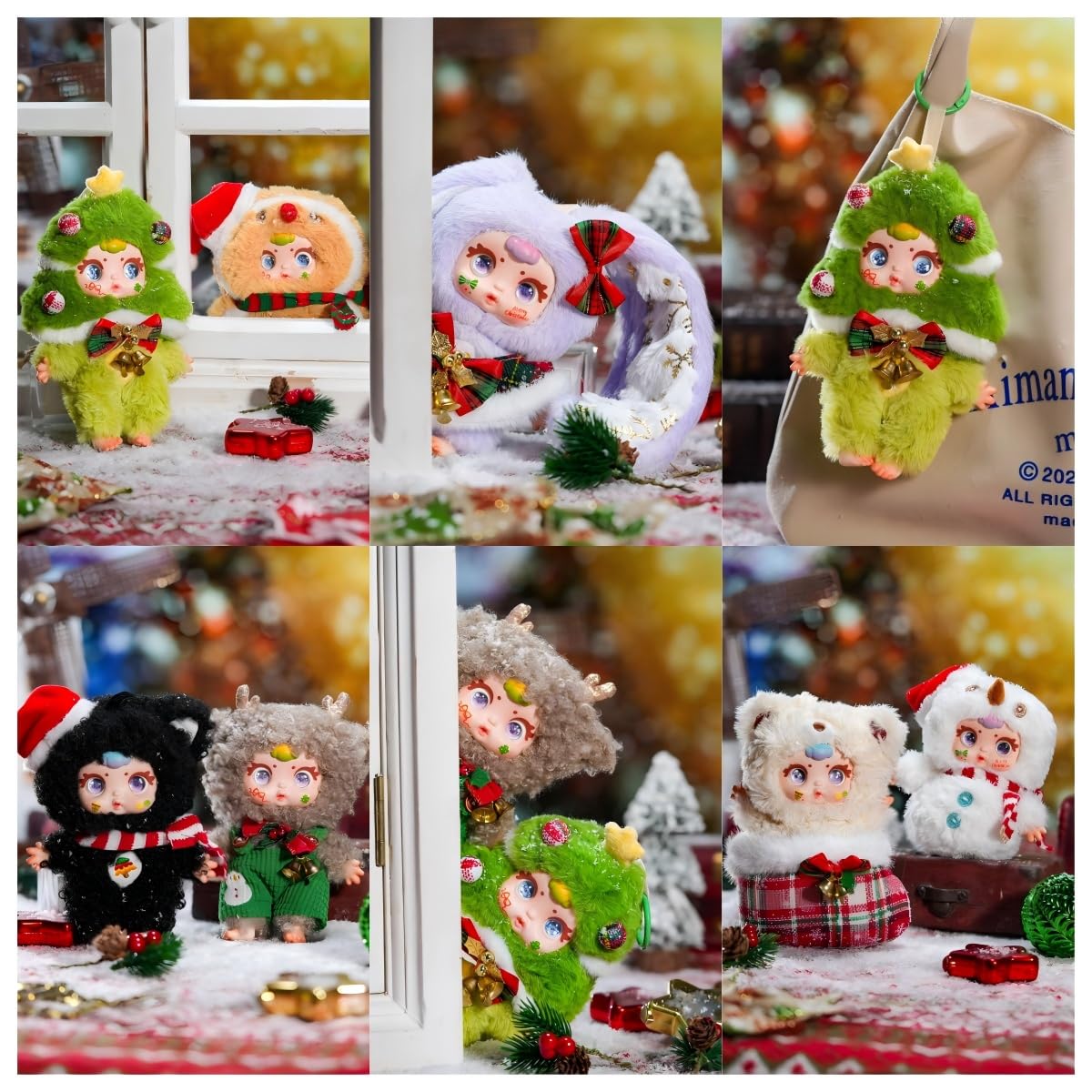 ベイビー・スリー・エム・エム・ミルク・キャンディ・ぬいぐるみ MMミルクキャンディ クリスマスシリーズ ぬいぐるみ