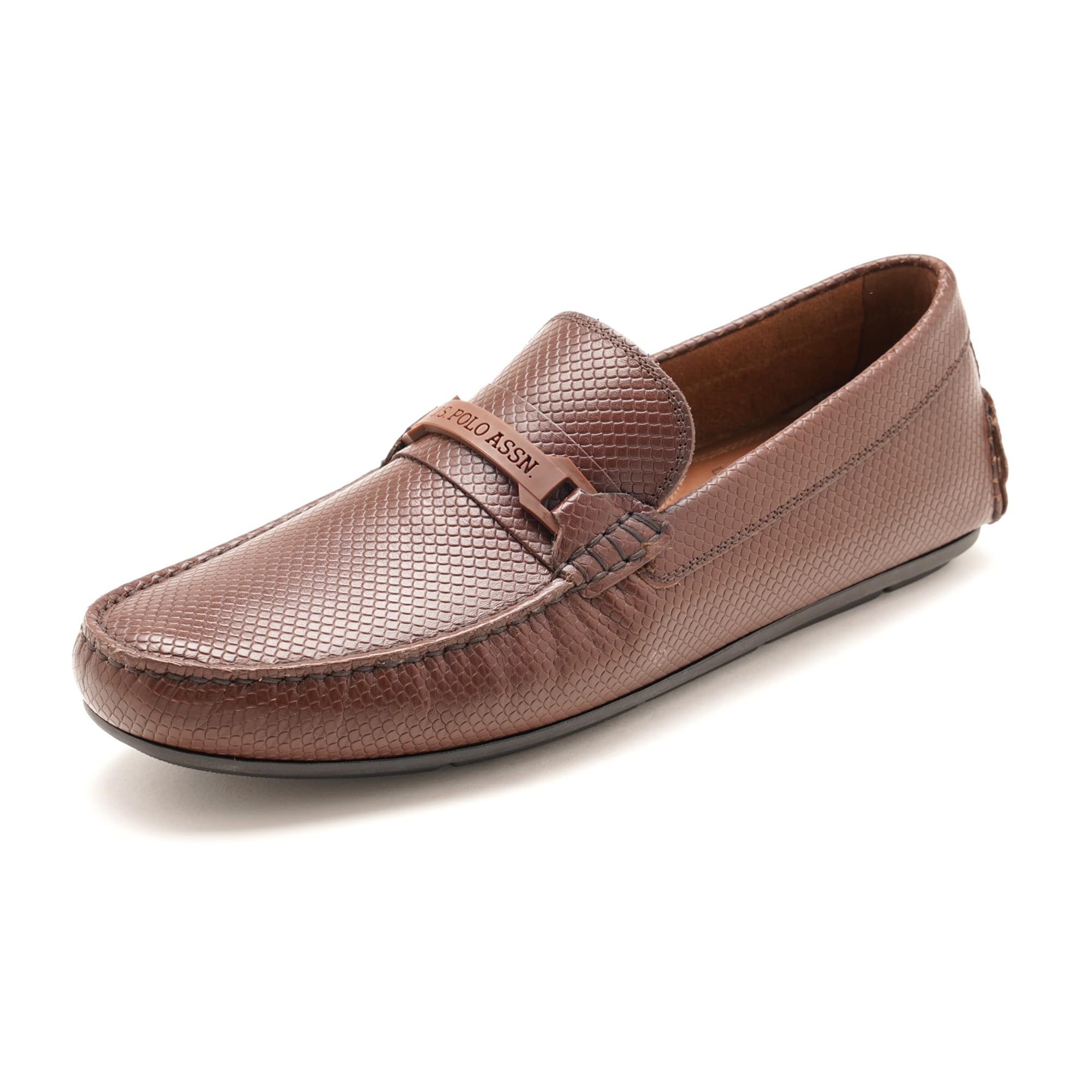 Men Leather Driving Shoe-image-7