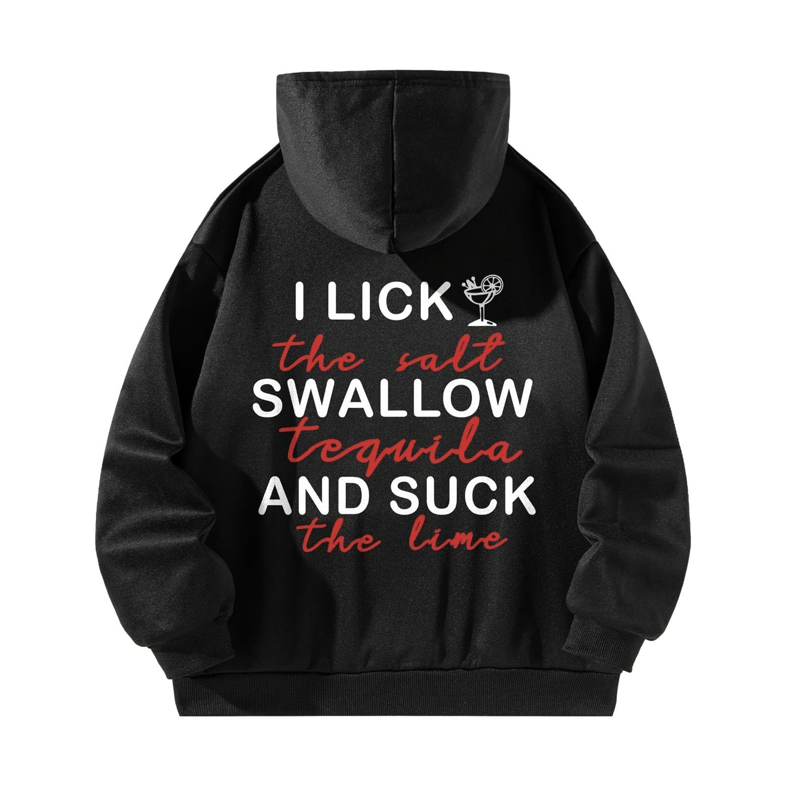 Drawstring Pullover Hoodie Black Causal Durable for Climbing Shopping Travel S-image-27