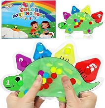 Sensory Toys, Color Sorting Fidget Toys for Kids Autism, Hedgehog Touch Toys Gifts for Kids with ADHD, Montessori Math Skills Games (Green)