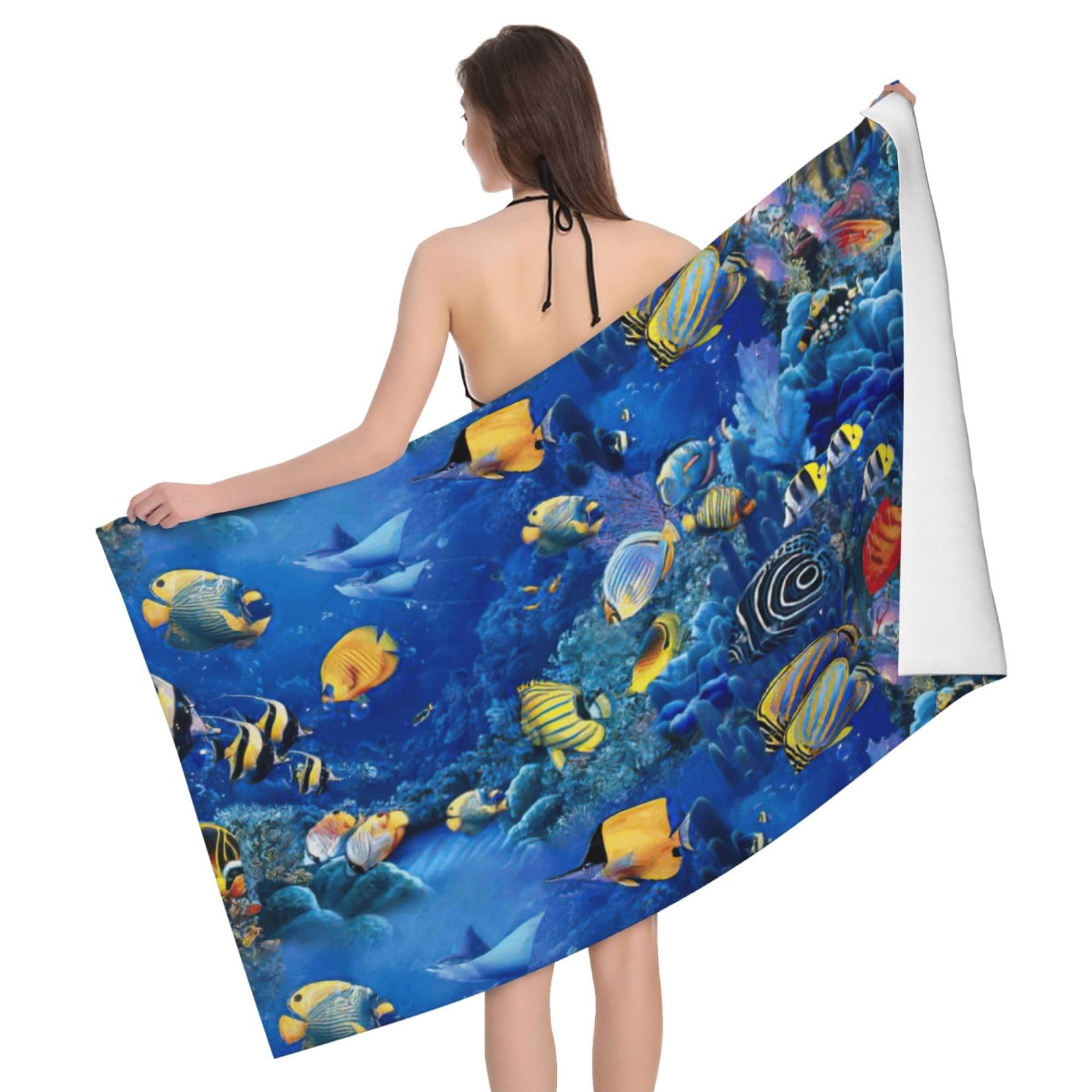 Serviette de bain microfibre séchage rapide douche salle de bain