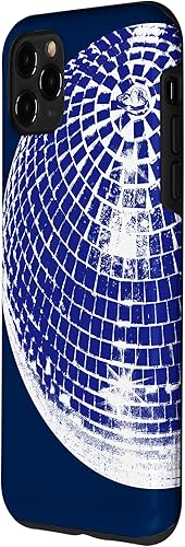 Miniatura 2 de Funda estética para iPhone 11 Pro Max de los años 70 y 80 con bola de discoteca retro para mujer