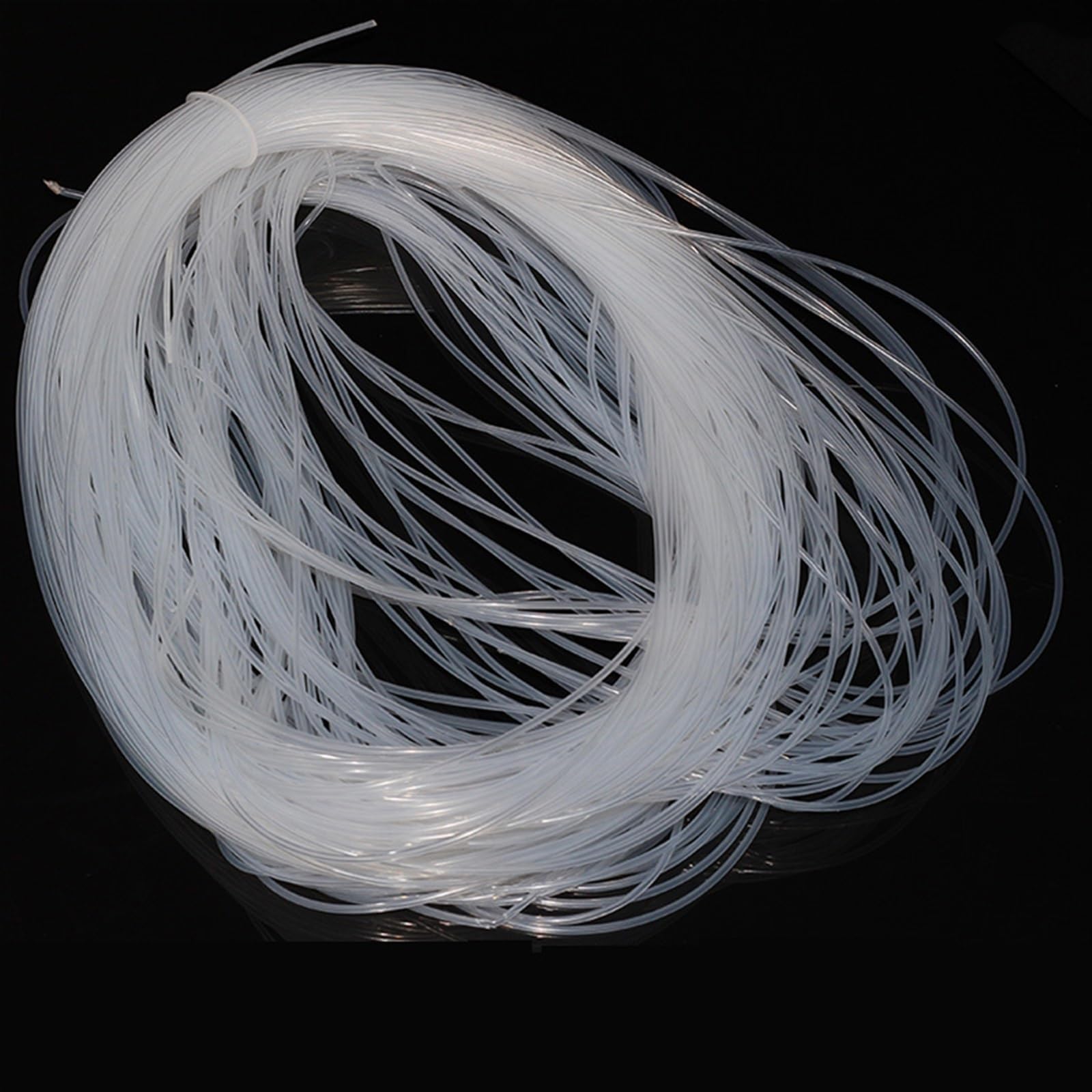 Tubo De Silicona Flexible De 3 M, 0.4x1.6 Mm (IDxOD), Transparente Para Drenaje, Sifonado, Acuarios, Riego Y Elaboración De Cerveza
