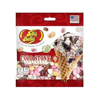 Jelly Belly Cold Stone Ice Cream Parlor Mix Jelly Beans, 3.1 oz Grab & Go Bag