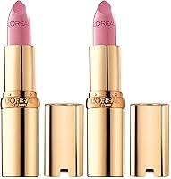 Vista 38 de L'Oreal Paris Colour Riche - Lápiz labial satinado para labios hidratados, maquillaje de labios con aceite de argán y vitamina E, Worth It Medium