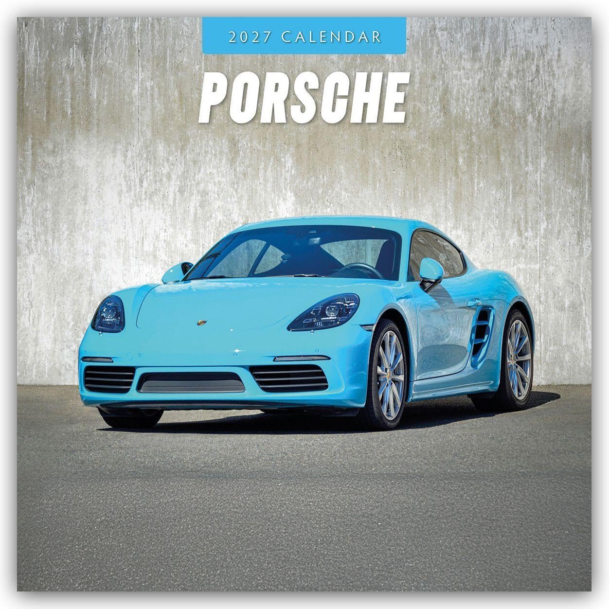 Porsche 2027 Square Wall Calendar: Original Red Robin Publishing Ltd-Kalender [Mehrsprachig] [Kalender]