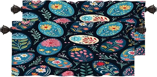 Miniatura 512 de Cenefas de cocina modernas con patrón de cobre marrón dorado para ventanas, cenefas opacas abstractas de marcas de arañazos y cortinas opacas