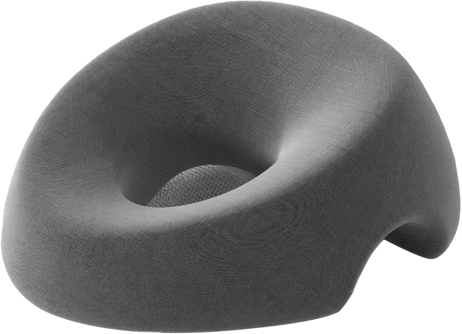 Memory Foam Face Down Pillow, for Massage, Dark Grey, 40° Slope & Breathing Hole, Comfortable Bed Face Cradle, 12.2 X 10.6 X 5.7 in, Post-Eye Surgery Recovery