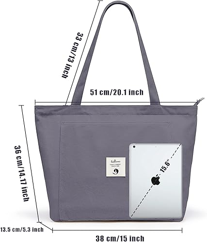 Miniatura 17 de WLLWOO WLLWOO Bolsas de yoga para mujer con esterillas de yoga, bolsas de transporte de lona para pilates, hombro, para viajes, oficina, playa, Hoja