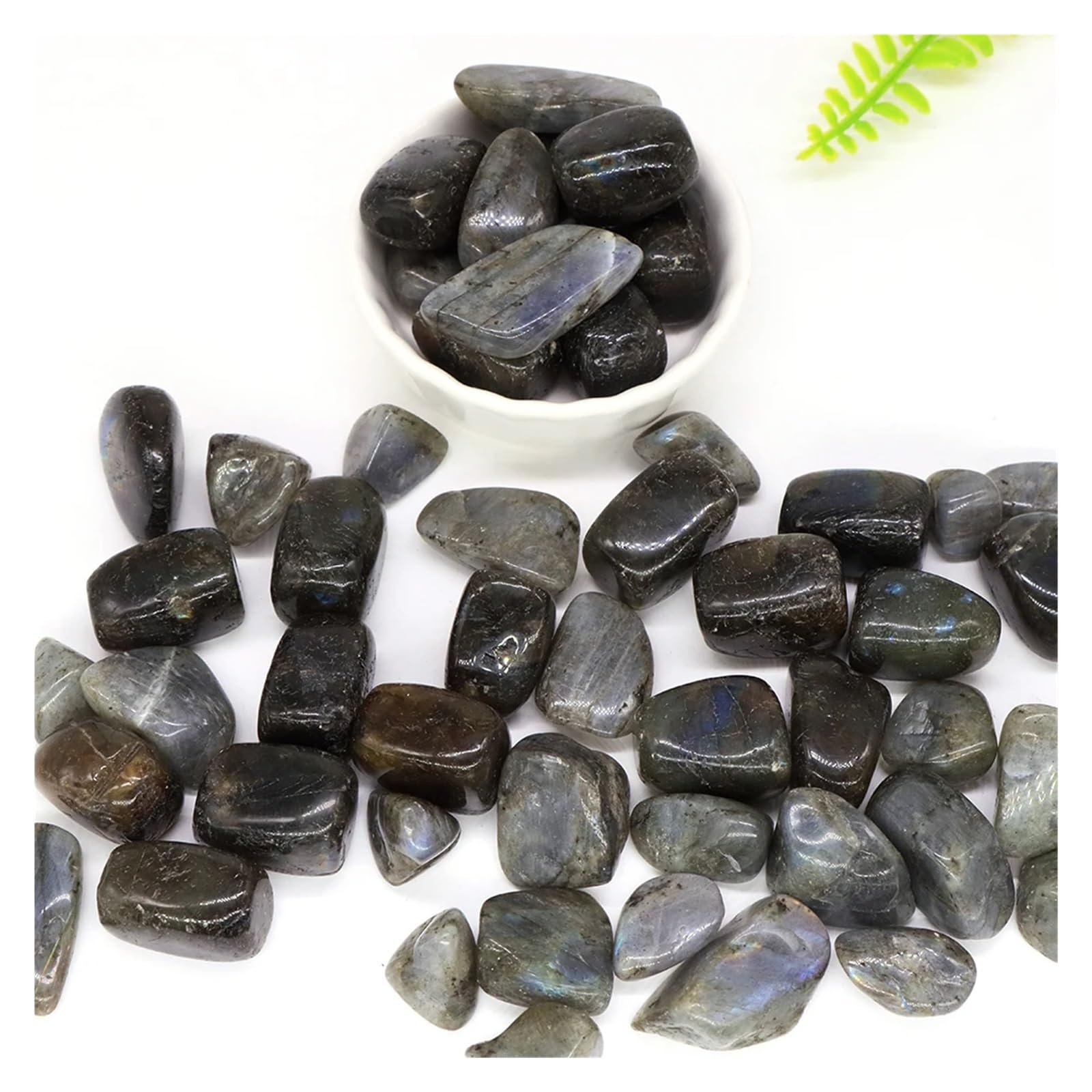Ghiaia per Acquari Sabbia di Labradorite Flash, Pietre levigate alla rinfusa, Ghiaia, Cristalli, minerali, Gemme, Acquario, Decorazione for la casa, Regalo(1000g)