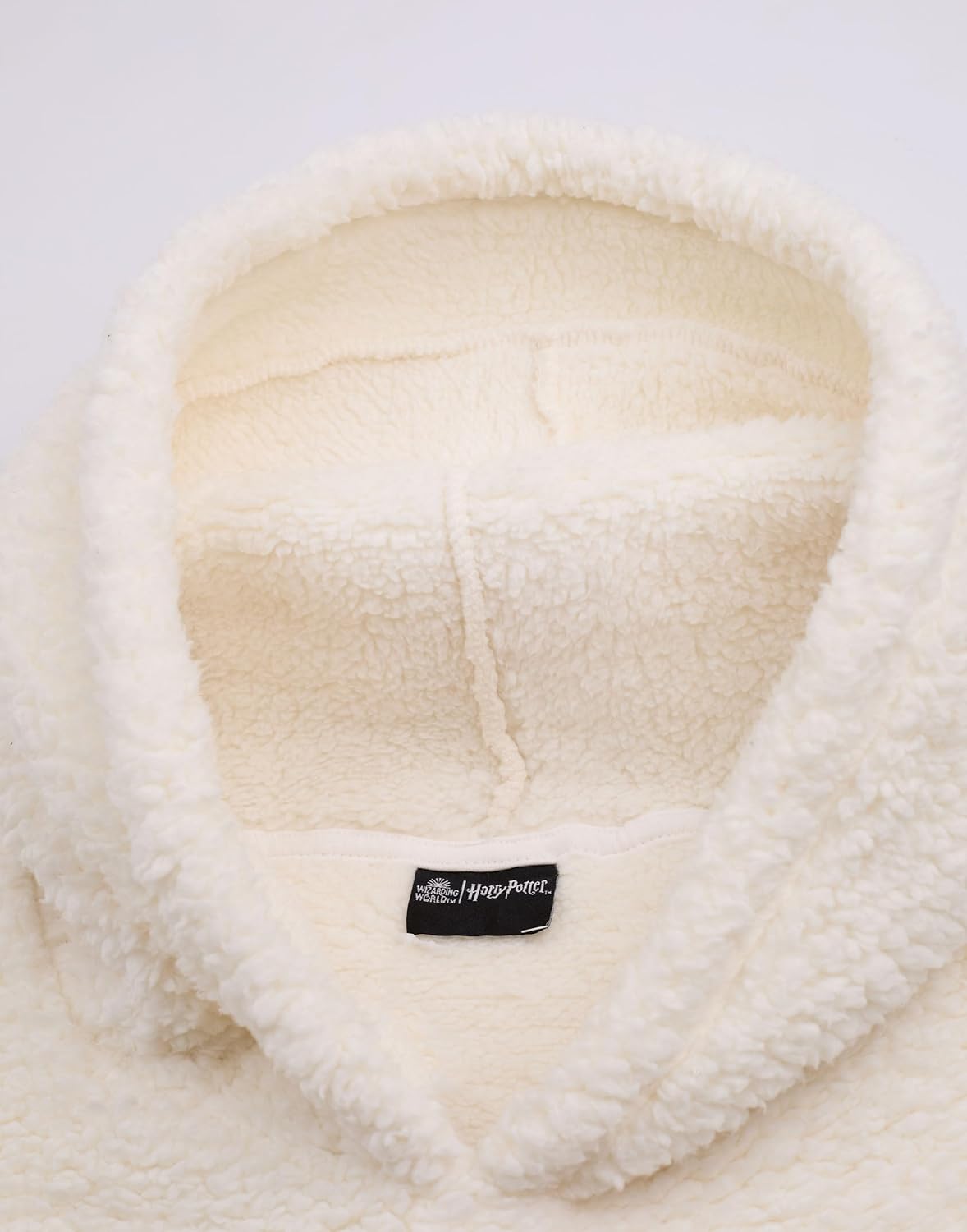 Harry Potter Womens Wearable Blanket Hoodie Options | Adults Fluffy Fleece Hooded Pullover Sherpa Lined with Big Pocket - Image 7