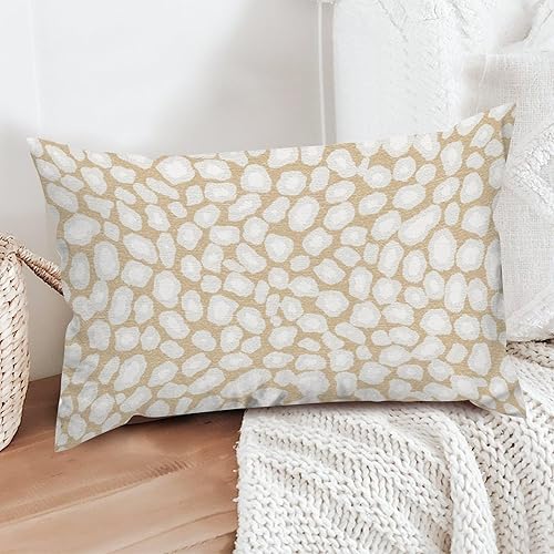 Vista 603 de Funda de cojín con estampado de guepardo rosa intenso, cojín cuadrado con estampado de animales fucsia, funda de almohada decorativa para el hogar