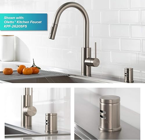 Miniatura 6 de KRAUS Espacio de aire para lavavajillas en acero inoxidable All-Brite sin manchas, KAG-1SFS