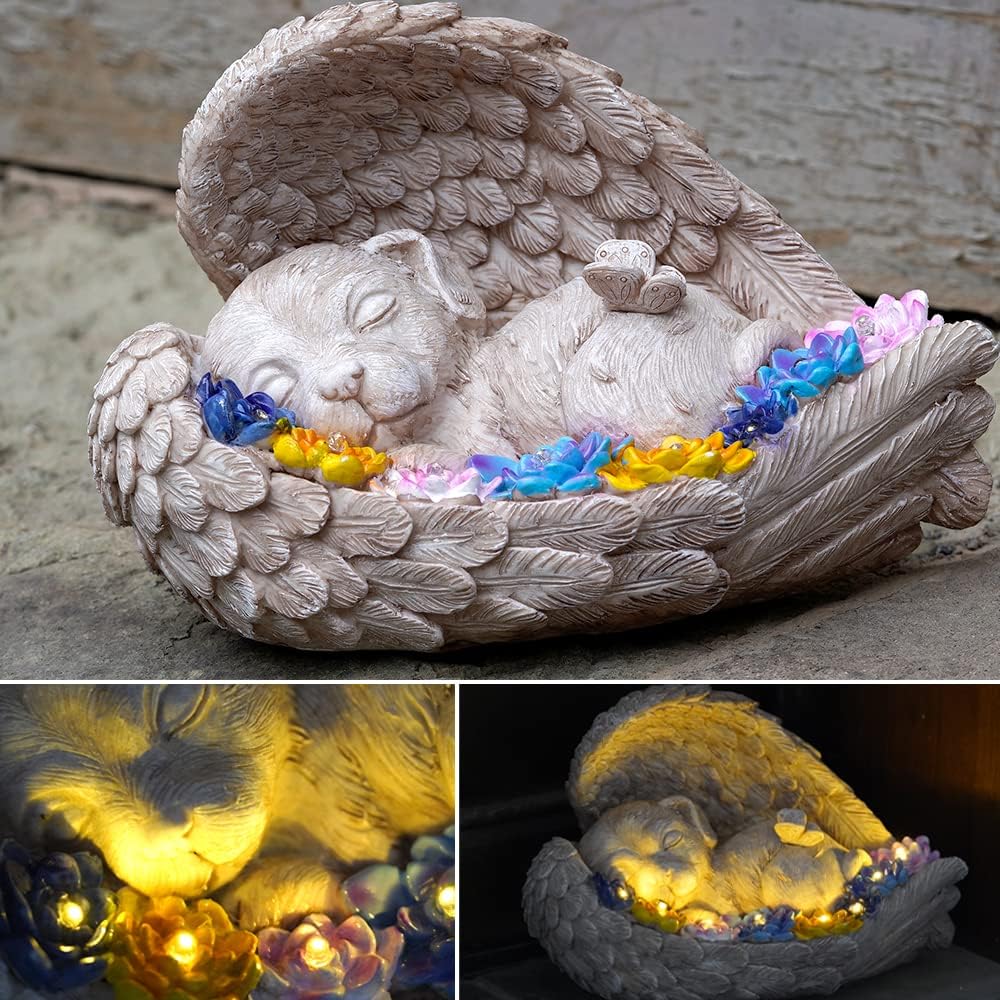 VKEVOC Dog Memorial Stone,Dog Memorial Gifts,Pet Memorial