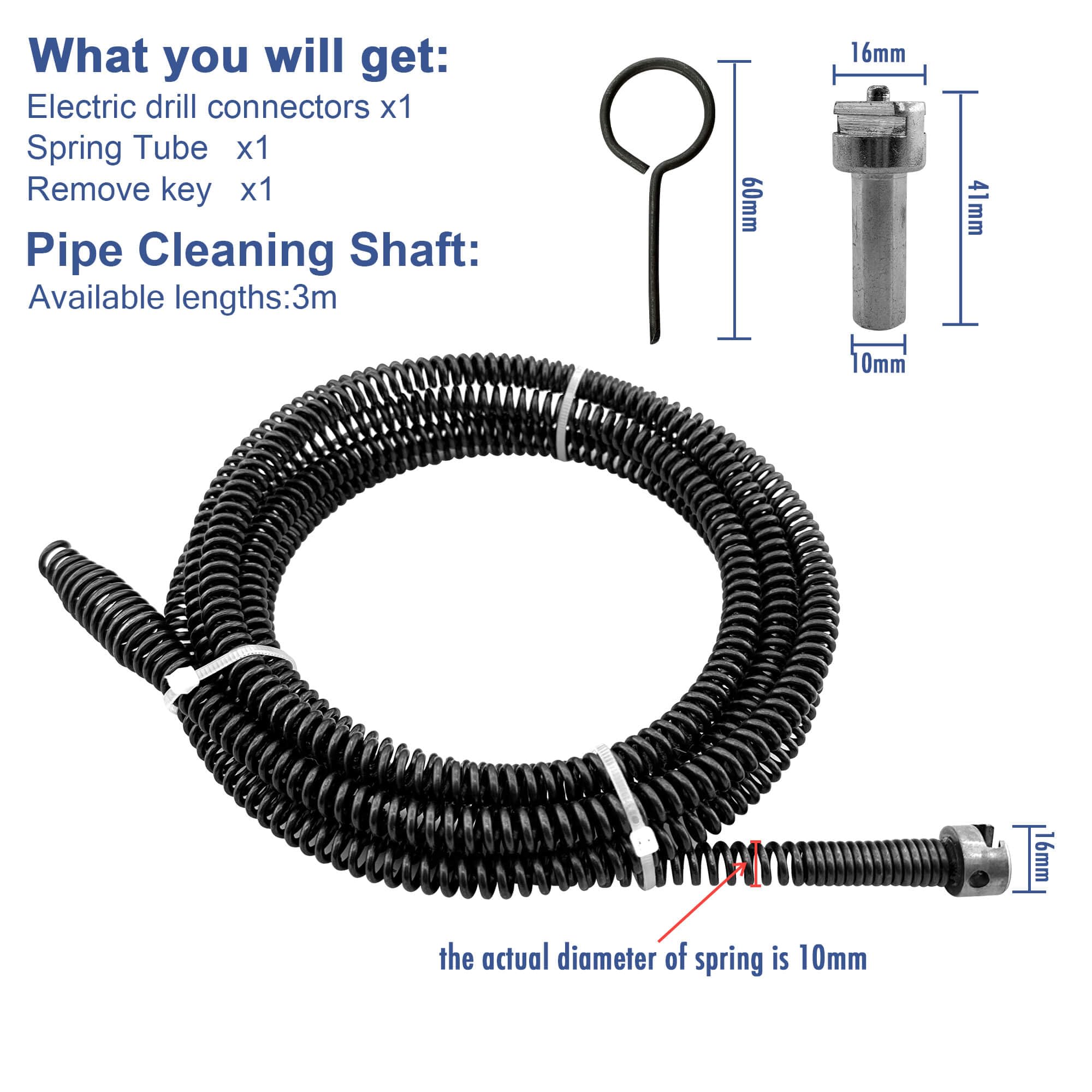 Sonda Stura Tubi Meisterfaktur 15m - Per Scarichi Intasati, Fai Da Te - Foto 8