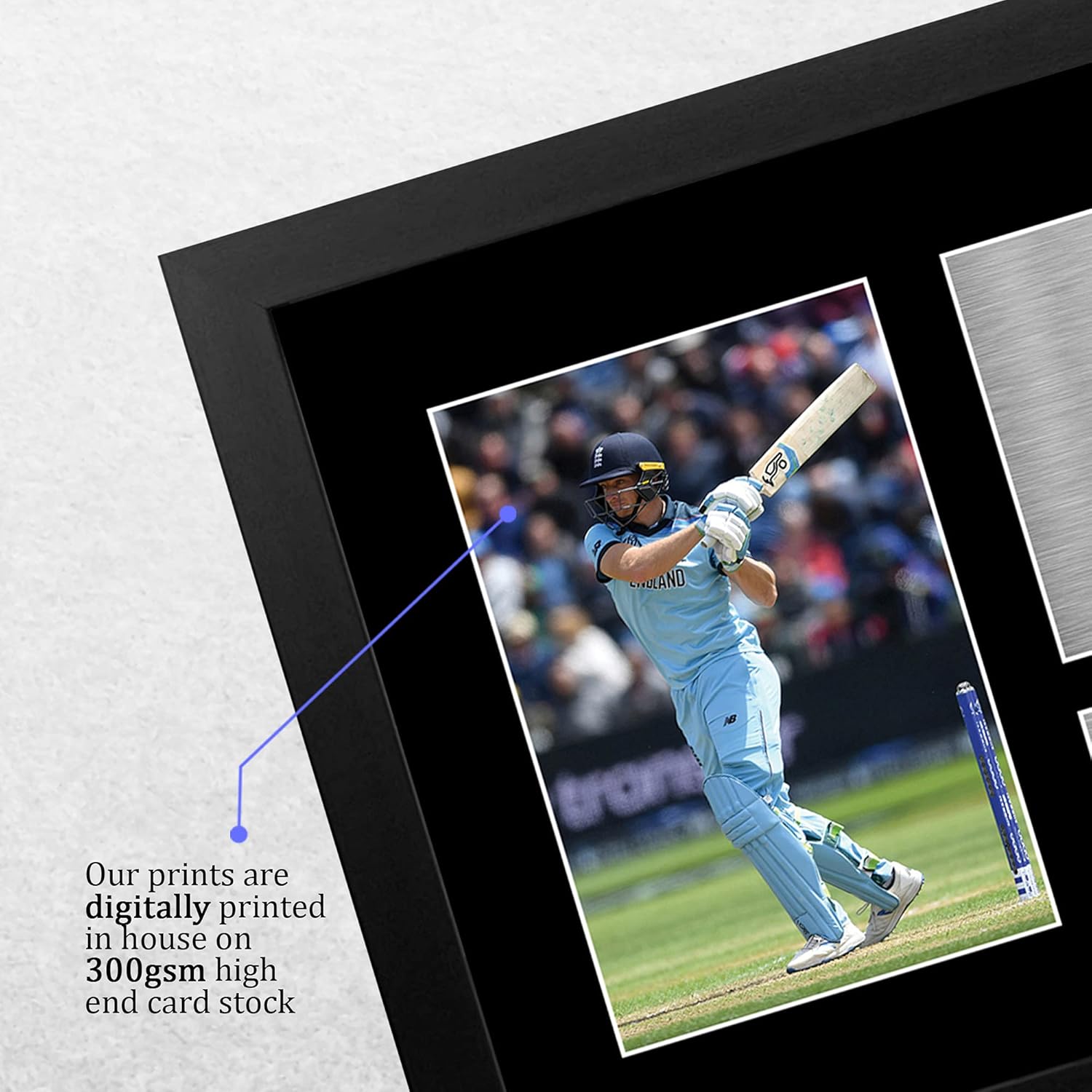 HWC Trading FR A4 Jos Buttler England Cricket Team Gifts Printed Signed Autograph Picture for Cricketer Memorabilia Fans - A4 Framed - Image 5