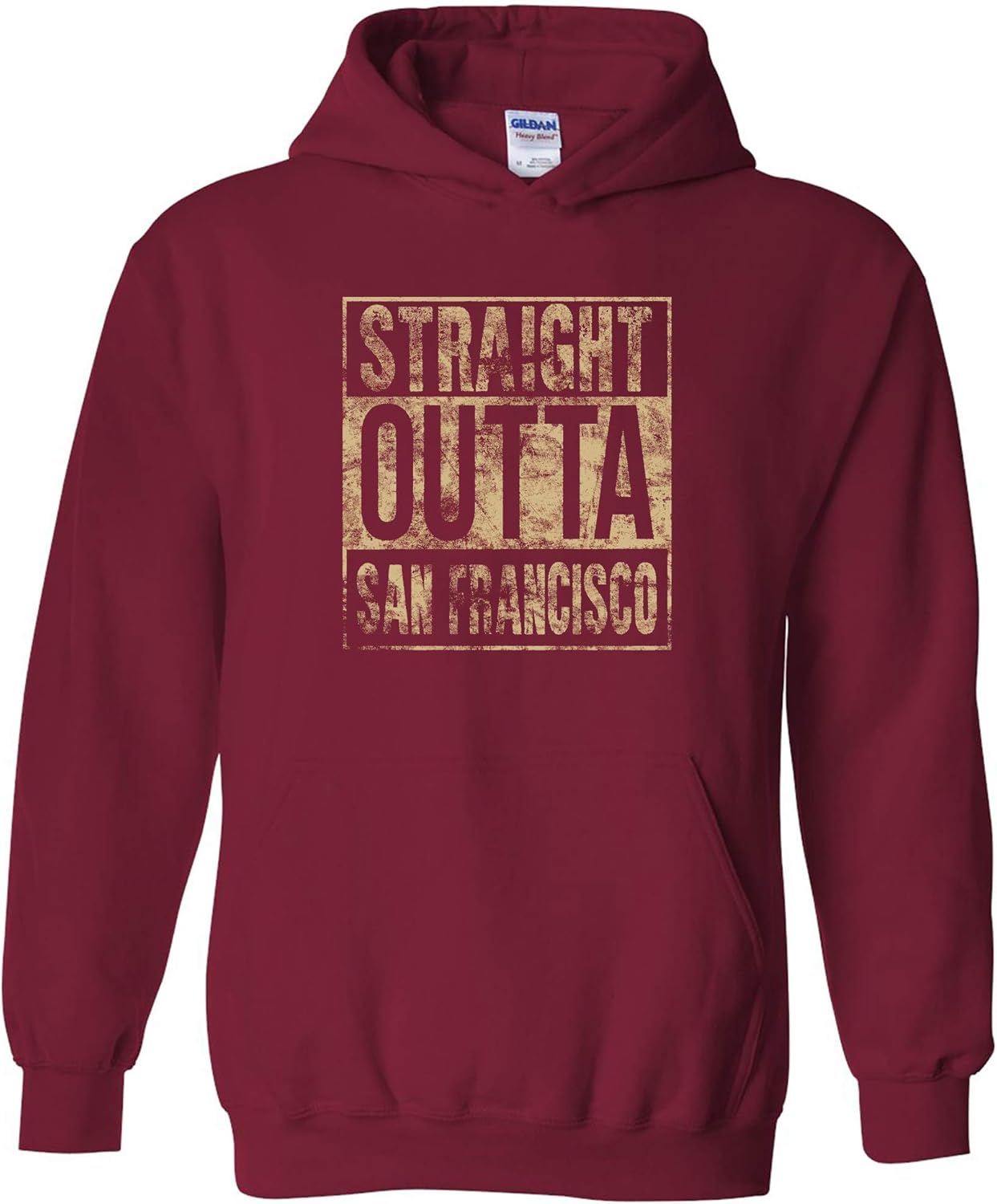 UGP Campus Apparel Straight Outta Arizona - Phoenix Football Hometown Pride Hoodie