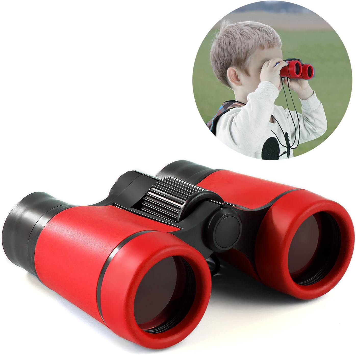 Botocoo 双眼鏡 おもちゃ 小型 軽量 望遠鏡 コンパクト 子供用玩具 動物や自然観察 男の子 女の子 贈り物 人気 Sale 74 Off