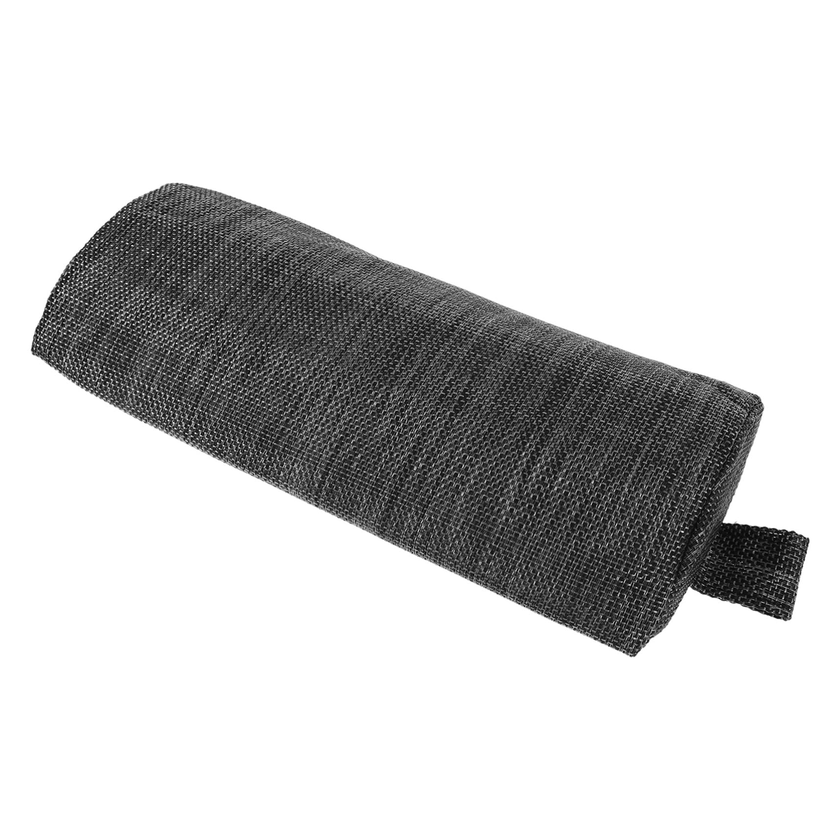 Reposacabezas ergonómico negro gris y cojín lumbar portátil para exterior
