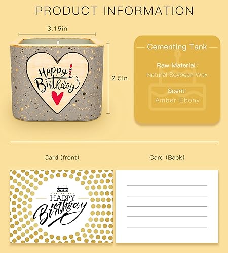 Vista 6 de Regalos de cumpleaños para mujeres y hombres, regalos de feliz cumpleaños para ella, regalo de 30, 40, 50, 60, 70 años