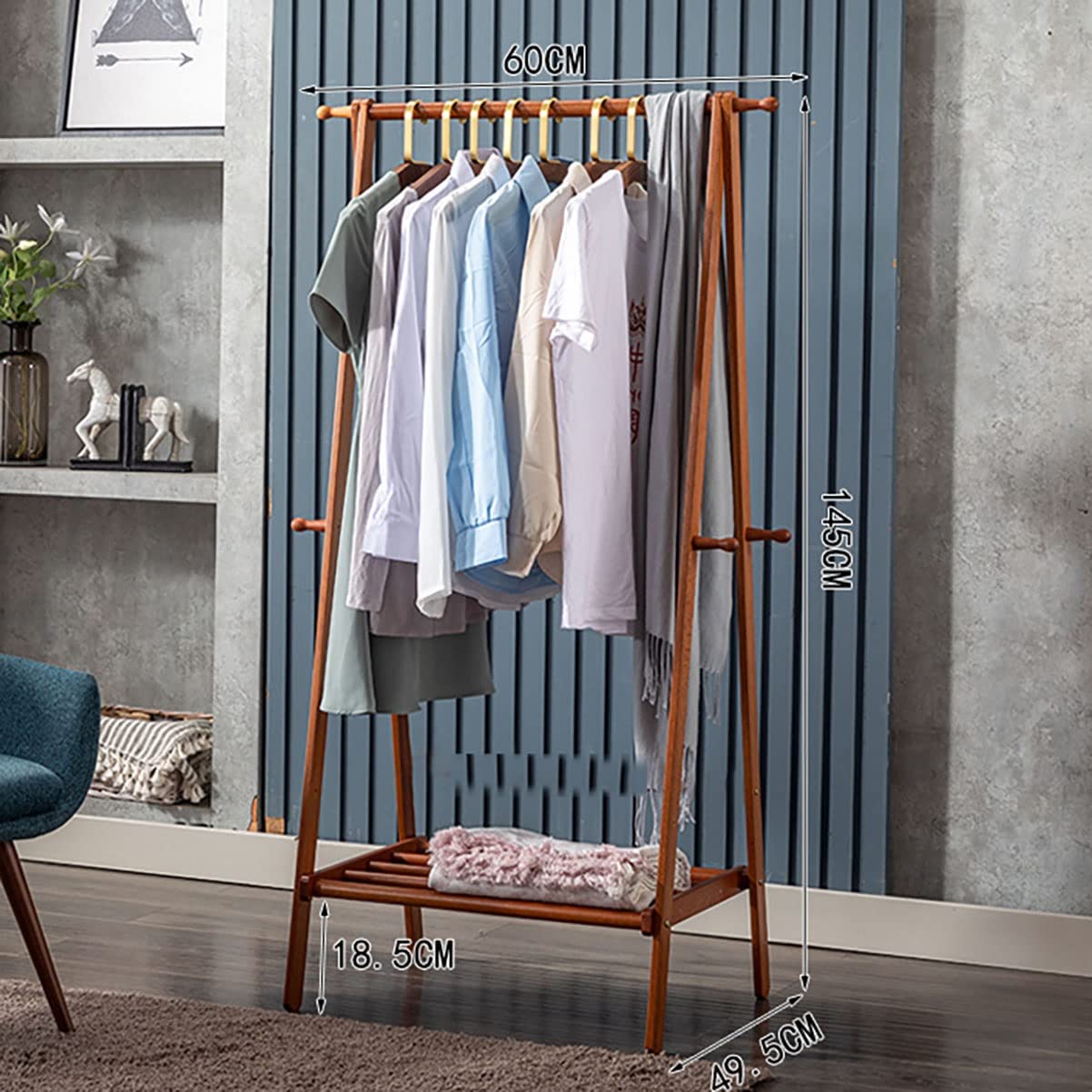 木製ラック・ウッドラック 4 Contrast Natural Wood 4 Rack 60cm 木製ラック・ウッドラック 4 Contrast Natural Wood 4 Rack 60cm