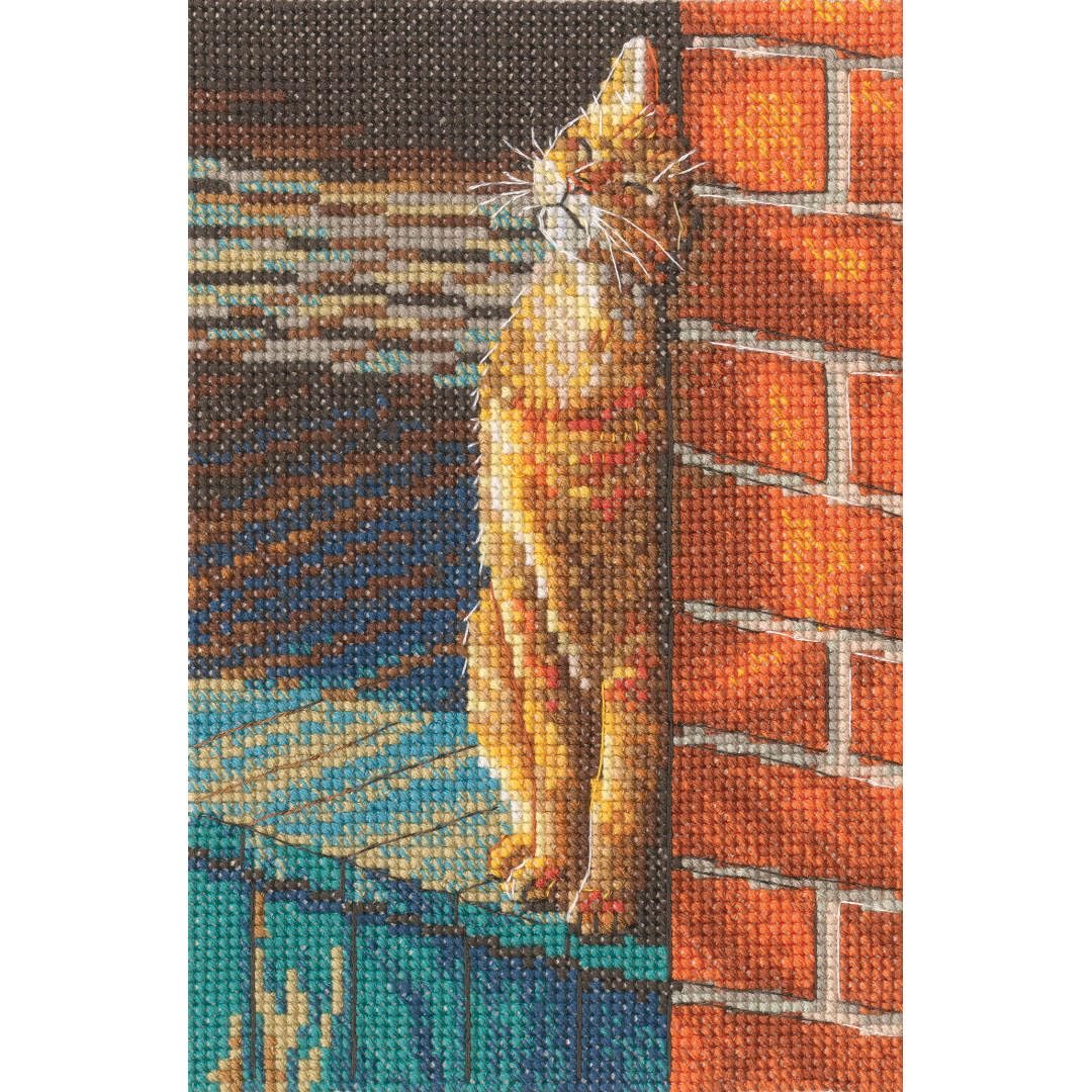 RTO counted cross stitch kit ""Sunny Grumber"", 11,5x17,5cm