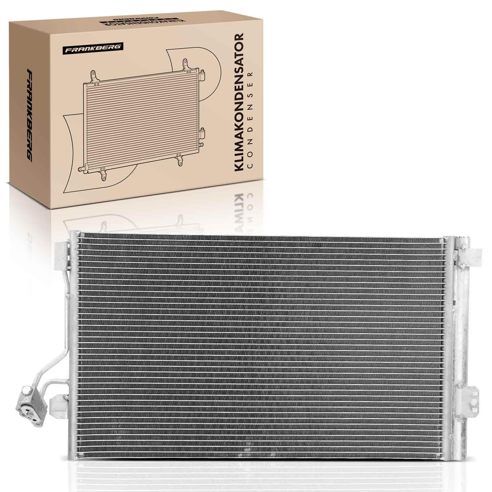 Frankberg Kondensator Klimaanlage mit Trockner Kompatibel mit Viano W639 2.1L-3.7L 2007-2013 Vito/Mixto Kasten W639 2.1L-3.7L 2004-2014 Replace# 6398350270
