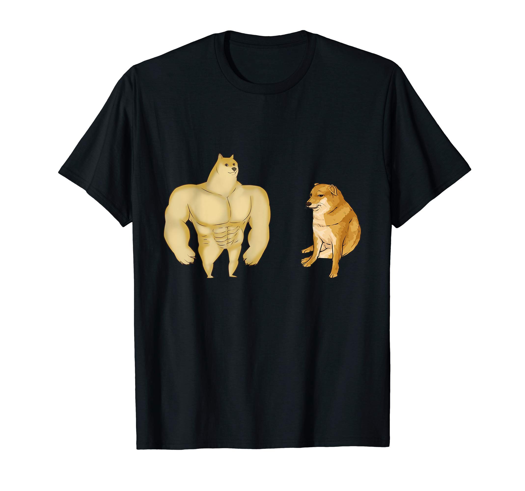 Meme WorldCheems And Buff Shiba Inu Funny Dog Dank Meme T-Shirt