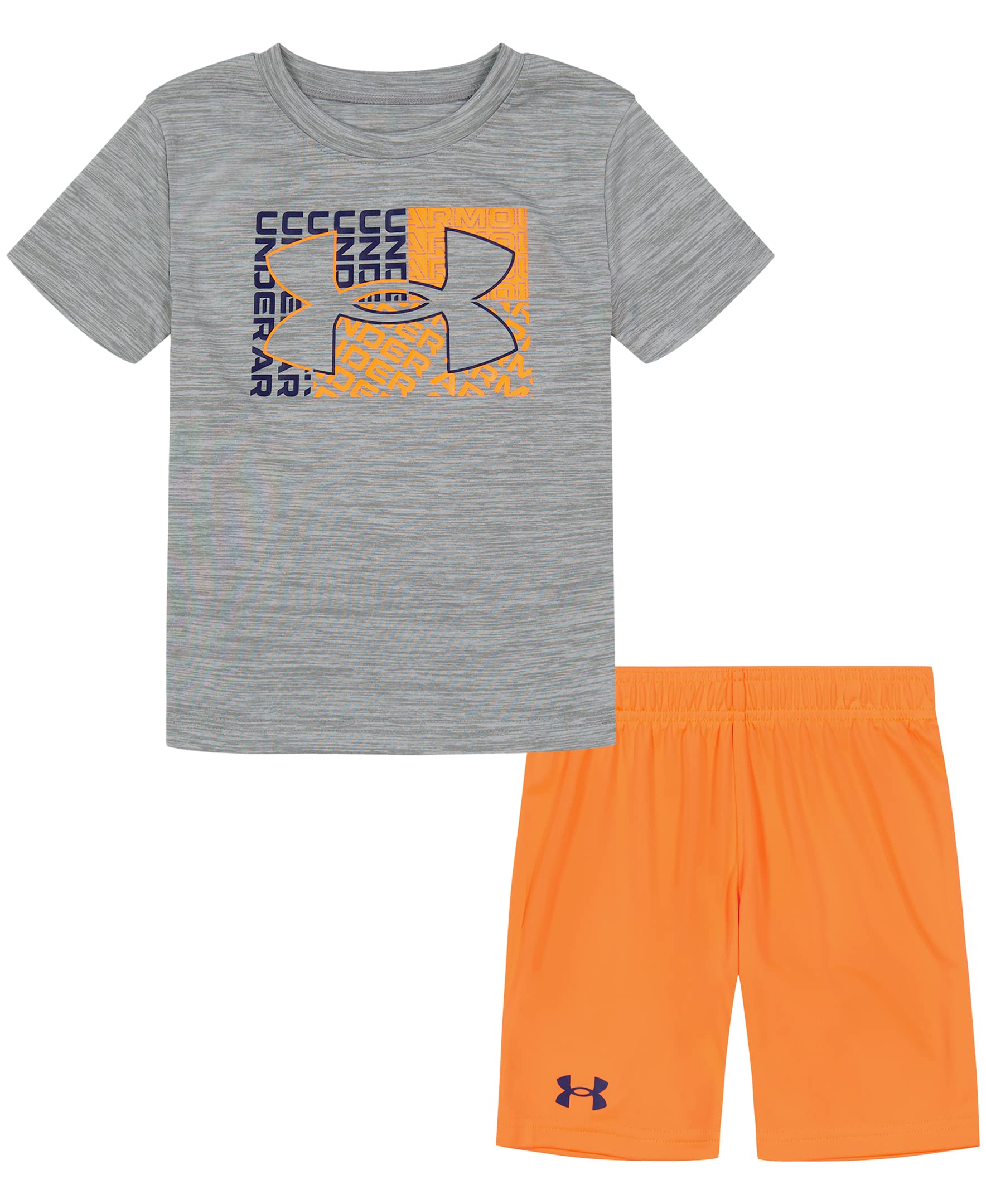 Under Armour Boys' 2-piece Short Sleeve Graphic T-Shirt and Shorts Set
