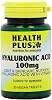 Health Plus Hyaluronic Acid 100mg Joint Health Supplement - 30 Tablets