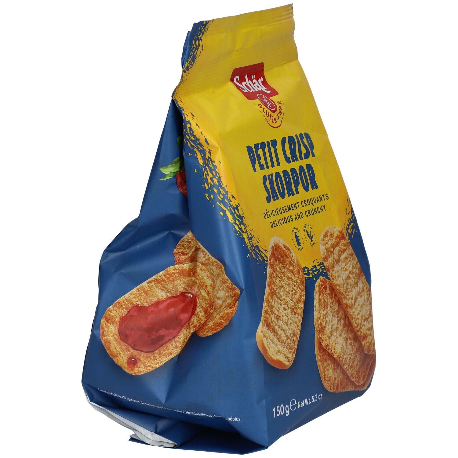 Italian Gourmet Schär Italian Gourmet Crostini senza Glutine, glutenfreie | Pensati per intolleranti, knusprige Würfel für Suppe, Salat und cremige, Gesamtnettogewicht 1,8 kg + Kostenlos Polpa 400g