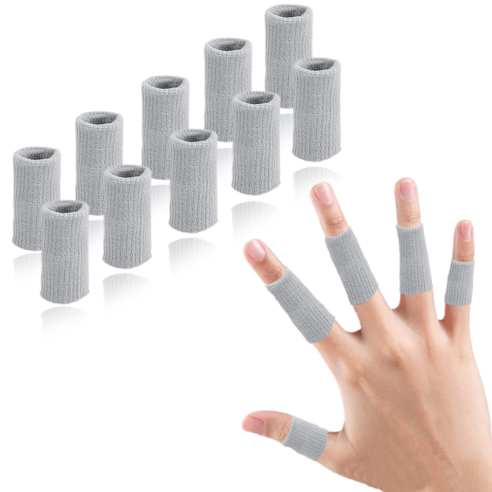 Finger Compression Sleeves - 10 Pack -20 Finger Compression Sleeves - 10 Pack -20
