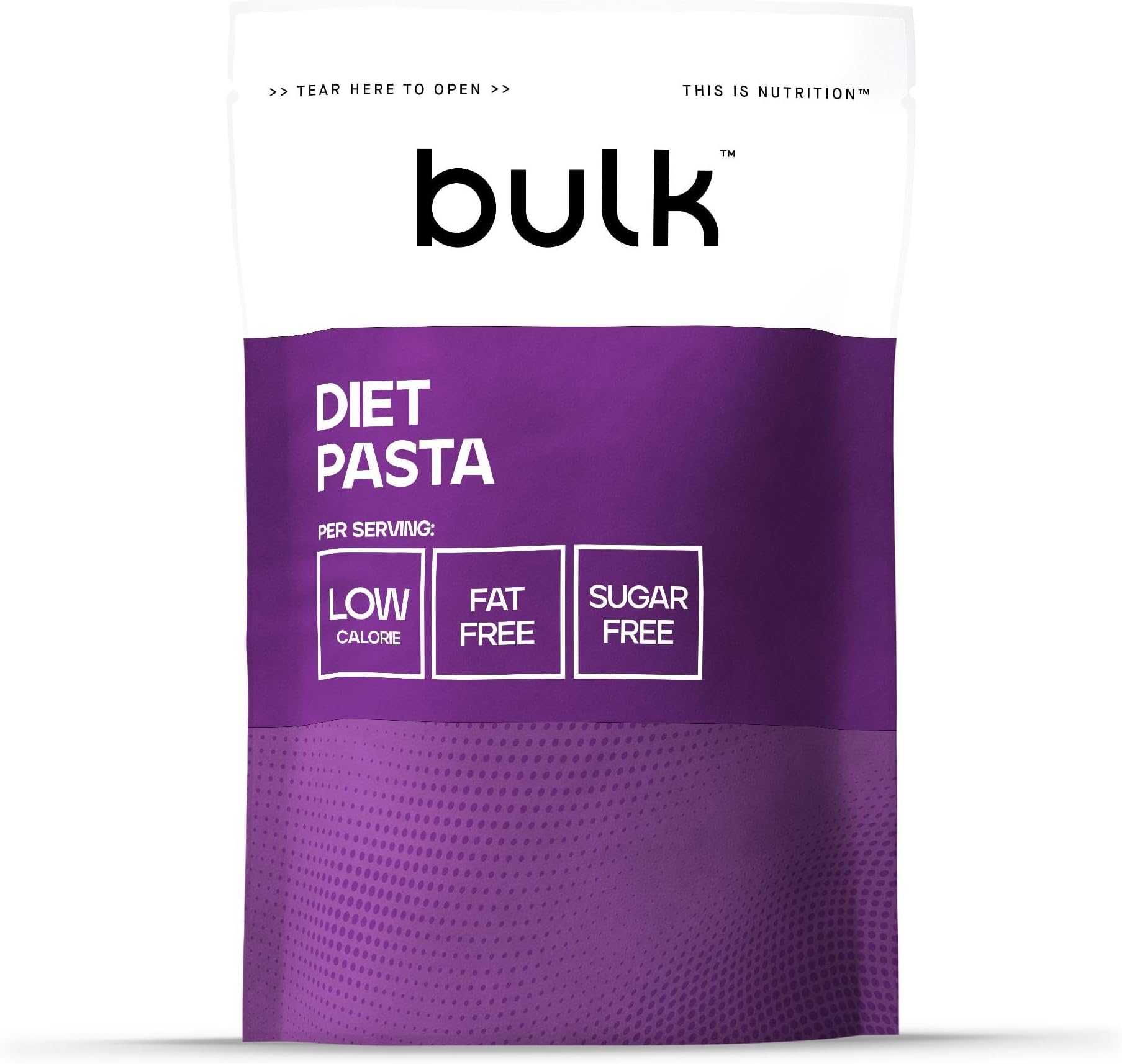 Bulk Diet Pasta, Konjac Pasta, Glucomannan, 200g, Packaging May Vary