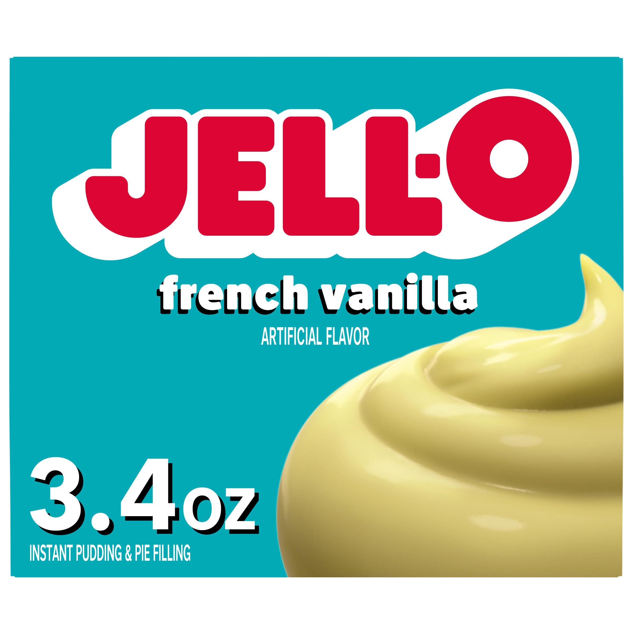 French Vanilla Instant Pudding & Pie Filling Mix, 3.4 oz Box