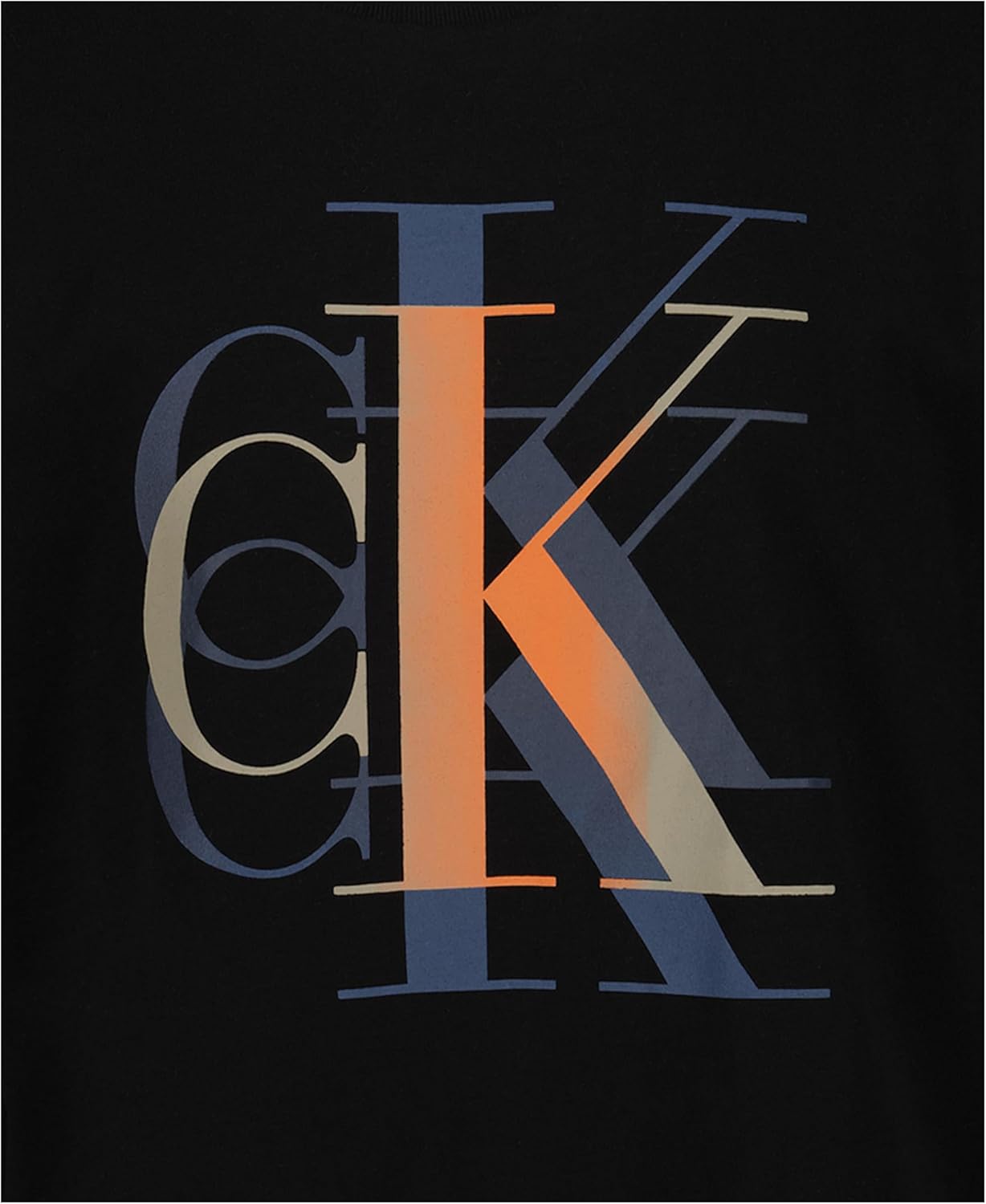 Calvin Klein Boys Short Sleeve Logo Crew Neck T-Shirt, Soft, Comfortable, Relaxed Fit - Image 4