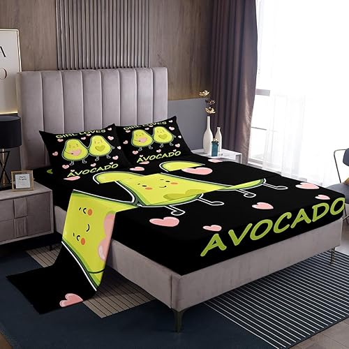 Miniatura 9 de Feelyou Juego de sábanas de Halloween rosa, tamaño King, juego de sábanas de fantasma rosa de dibujos animados para niños y niñas, sábanas lindas