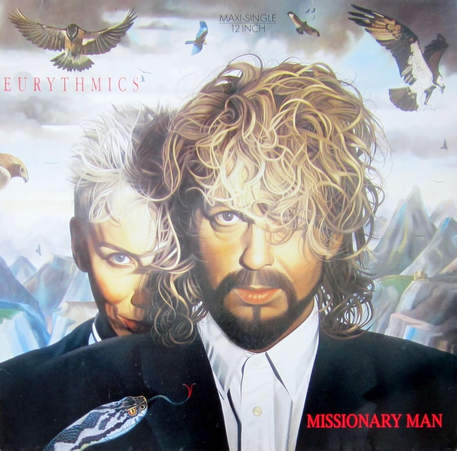 Missionary man por Eurythmics — capa do álbum