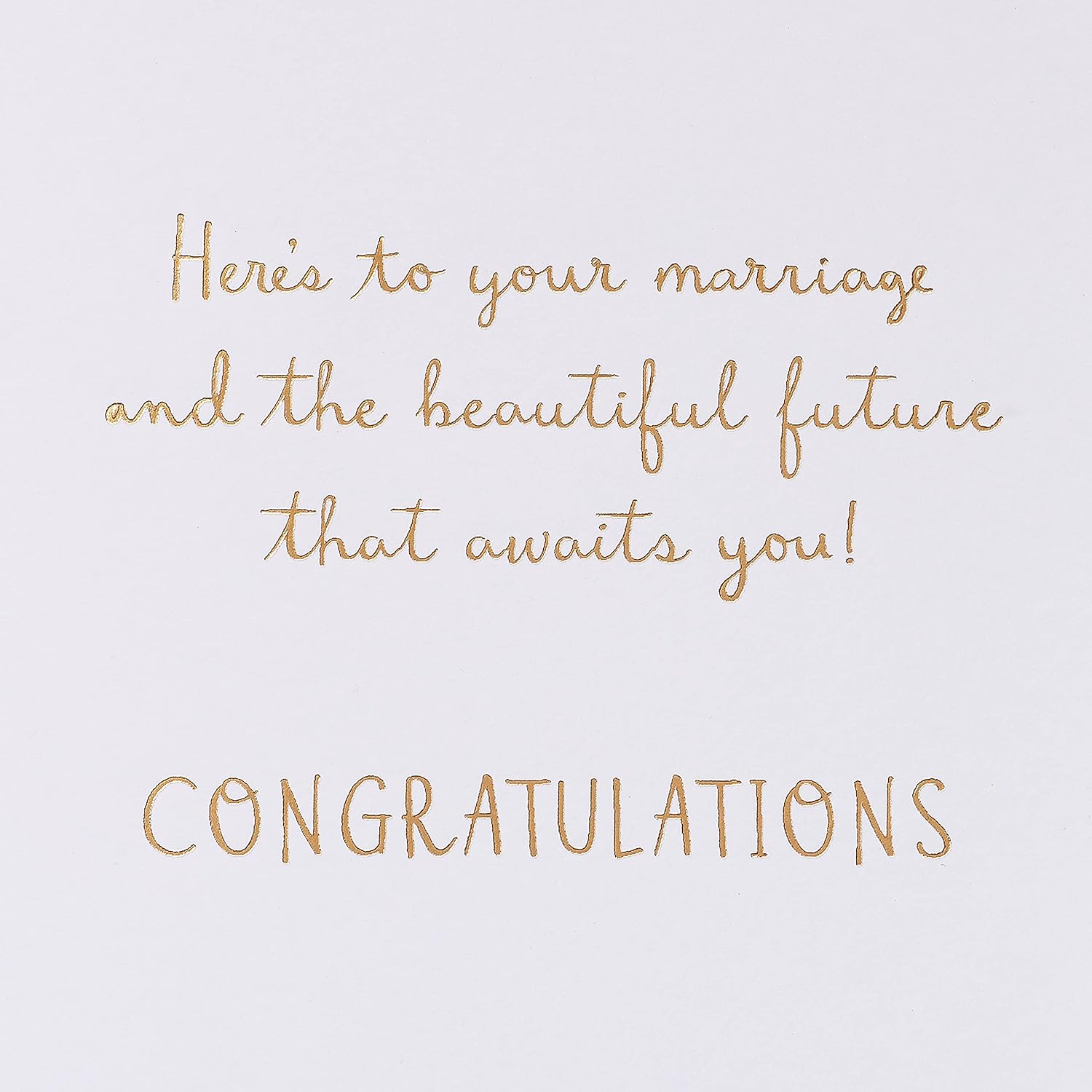 American Greetings Wedding Card (Happy and Meaningful Moments)