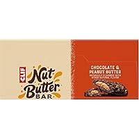 Vista 16 de CLIF Barra de mantequilla de nuez – Mantequilla de maní de chocolate – Barras energéticas rellenas – Sin OMG – USDA Orgánico – A base de plantas