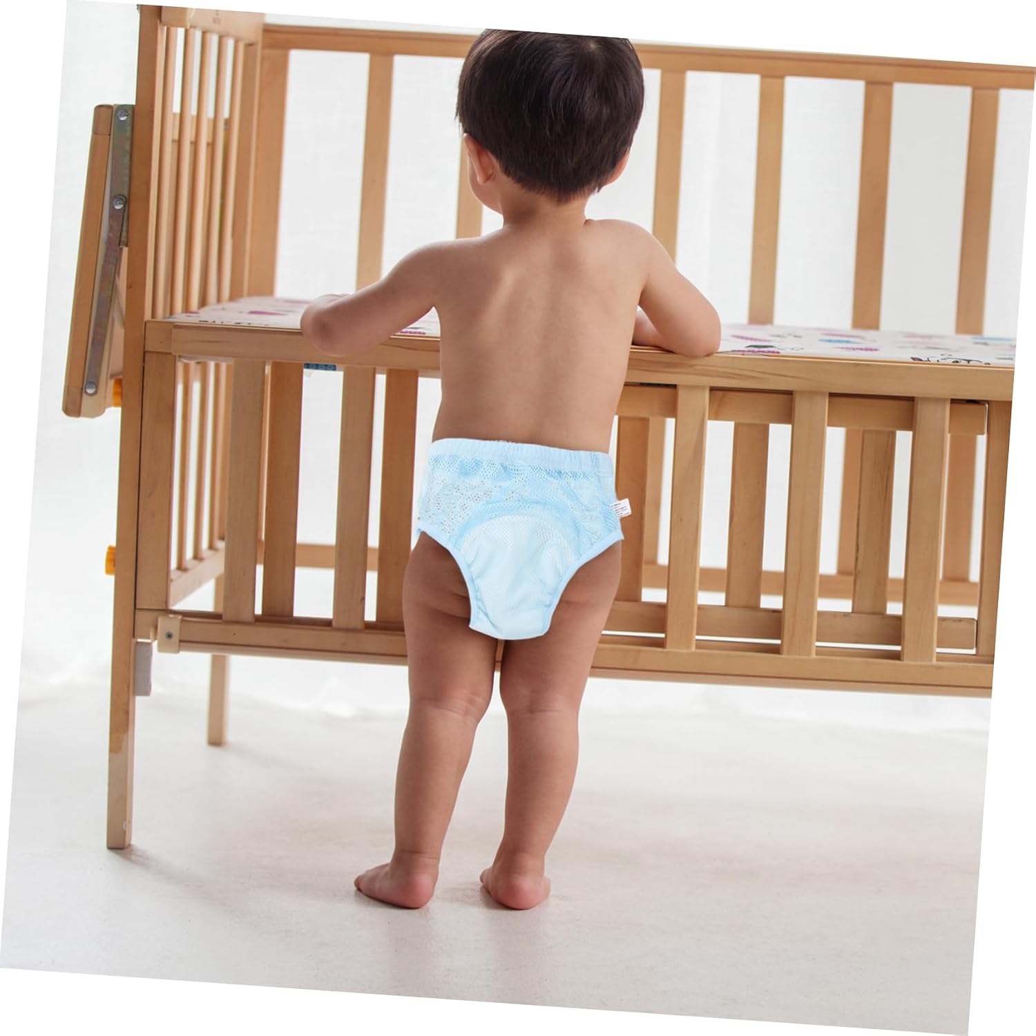 3pcs Reusable Potty Training Pants for Toddlers Comfortable Cotton Breathable Design Leak-Resistant Underwear for Boy Girl for Newborns Yellow