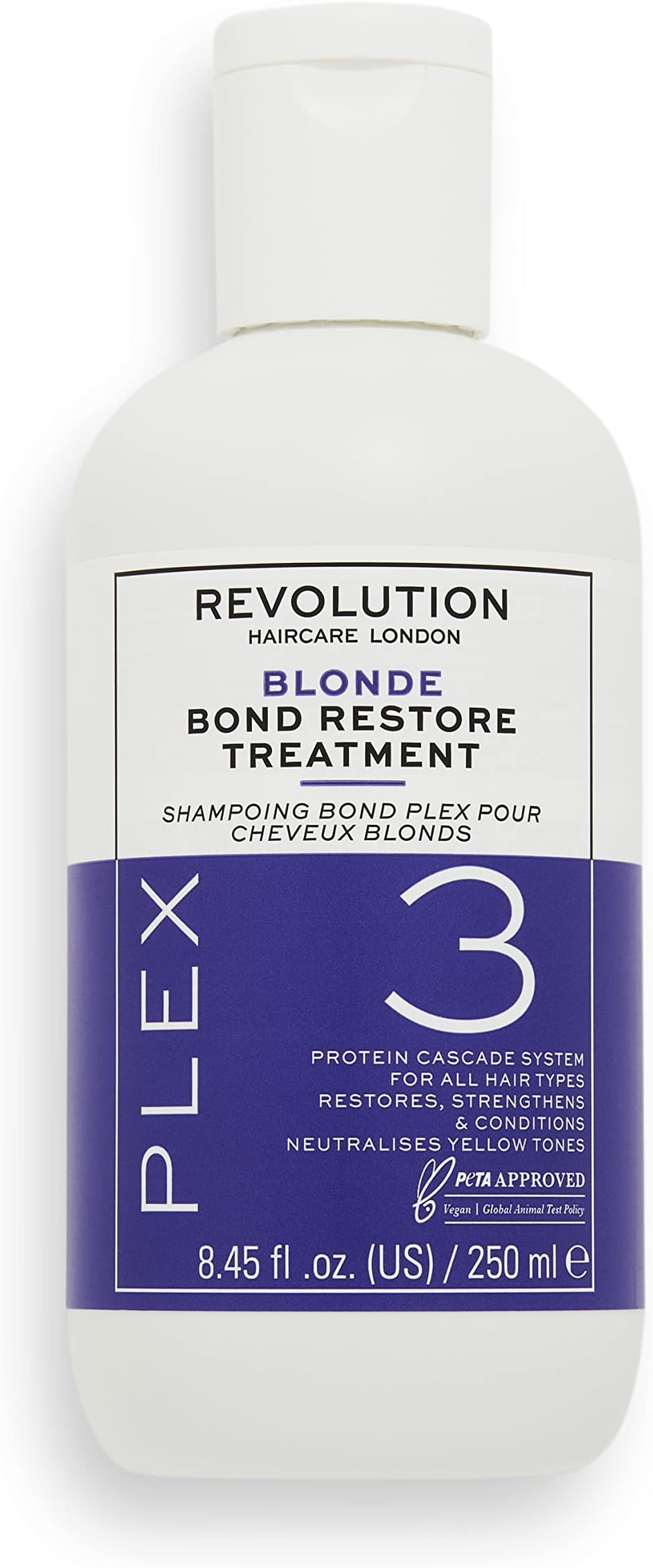 Plex 3, Bond Restore Treatment, Hair Treatment for Blondes, 250 ml