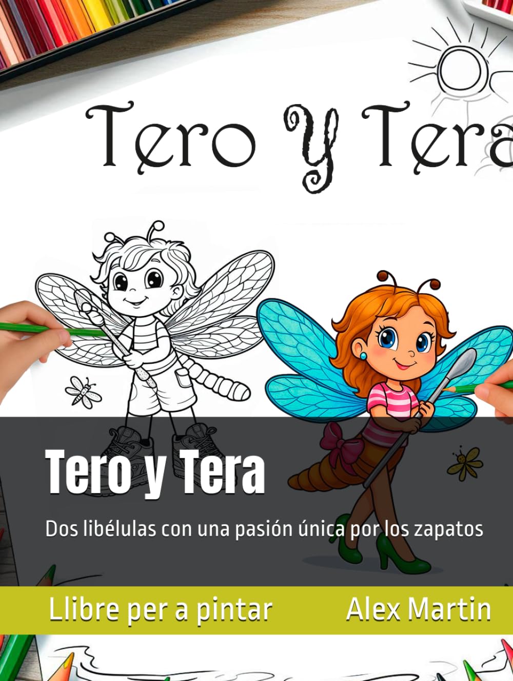 Tero y Tera libellules avec une passion unique pour les chaussures objet déco